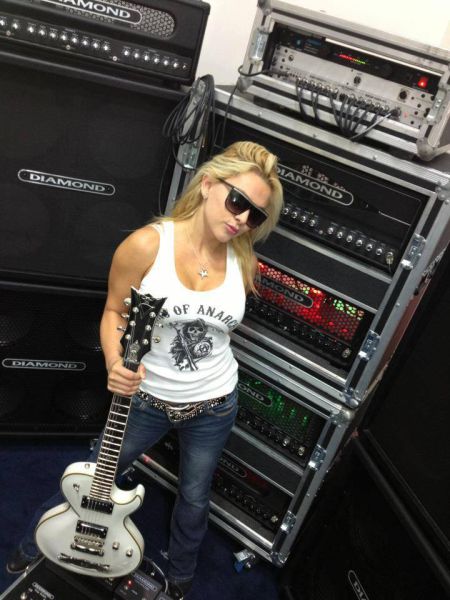 Hot Girls Rock Out with Their Denims On