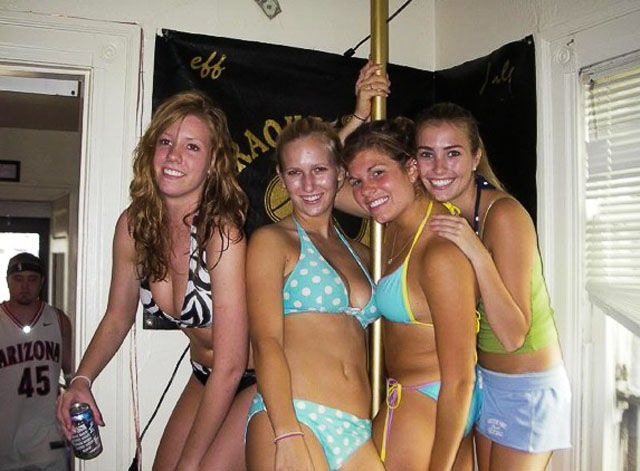 When Girls Get Drunk They All Wanna Pole Dancing