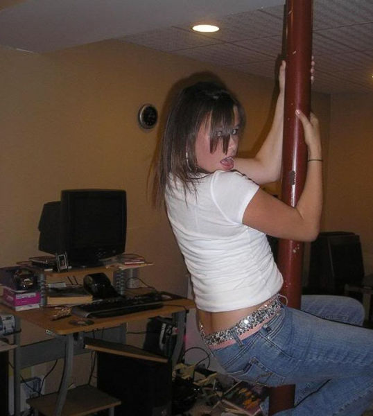 When Girls Get Drunk They All Wanna Pole Dancing