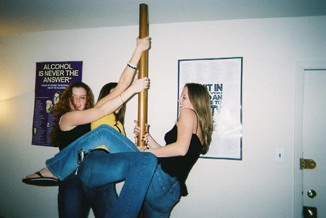 When Girls Get Drunk They All Wanna Pole Dancing