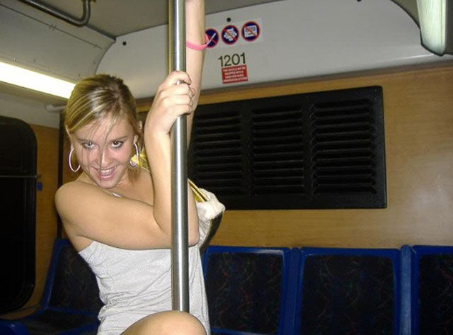 When Girls Get Drunk They All Wanna Pole Dancing