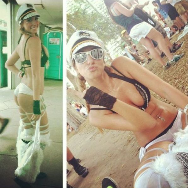 Many Beautiful Babes from the Ultra Music Festival