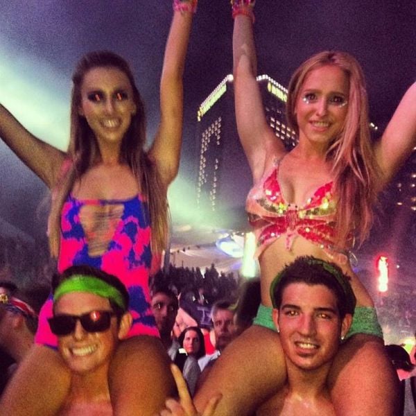 Many Beautiful Babes from the Ultra Music Festival