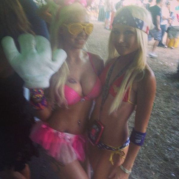 Many Beautiful Babes from the Ultra Music Festival