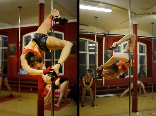 Pole Dancing Girls are Both Fit and Sexy