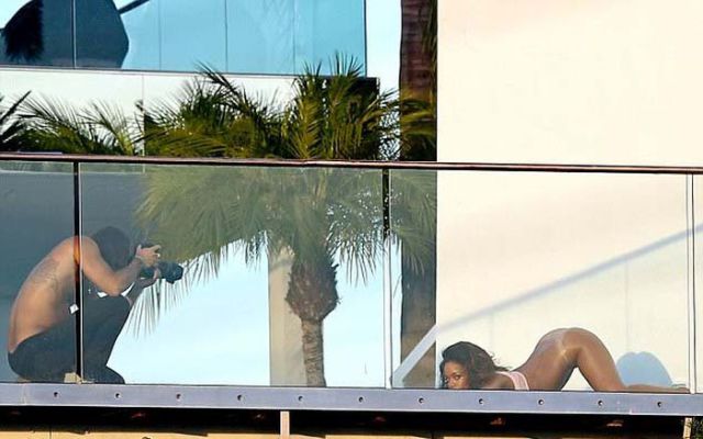 Rihanna’s Raunchy Ass-Bearing Photoshoot