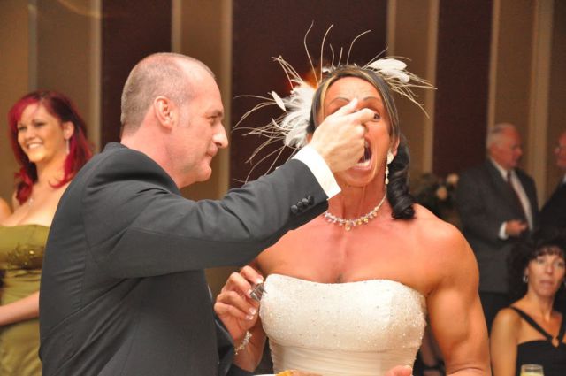 This Blushing Bride Should Not Be Underestimated