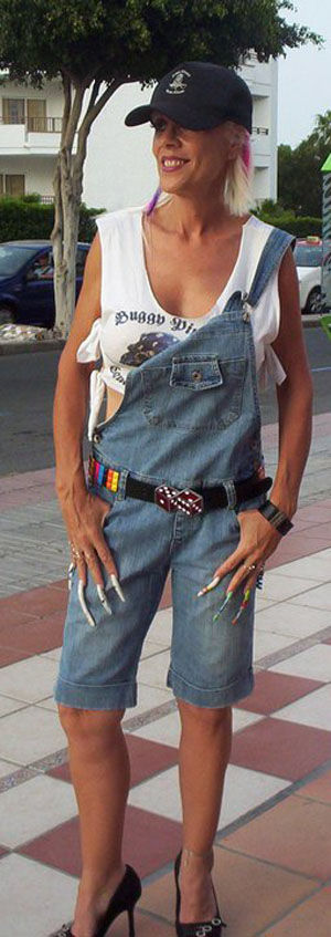 These Extra-Long Nails Are Almost Too Much to Handle