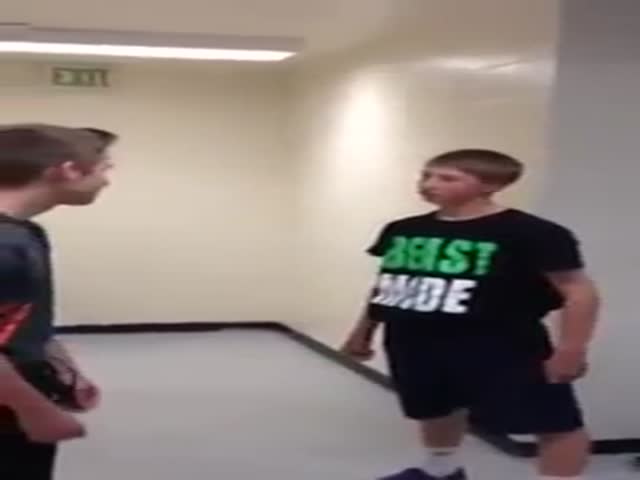 High School Boy Wants to Fight, Gets to Fight... 