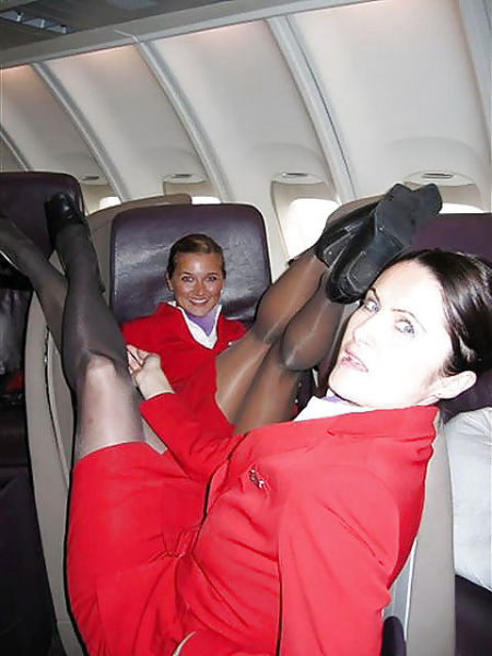 Flight Attendants Show Their Sultry and Sexy Sides
