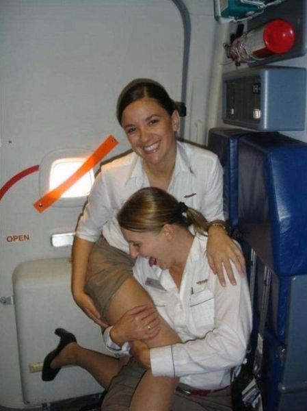 Flight Attendants Show Their Sultry and Sexy Sides