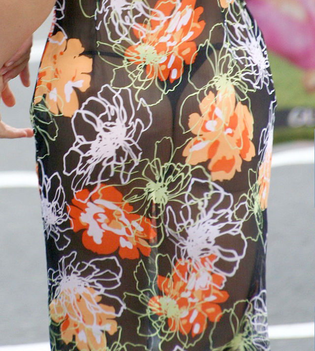 Ladies in See-Through Dresses