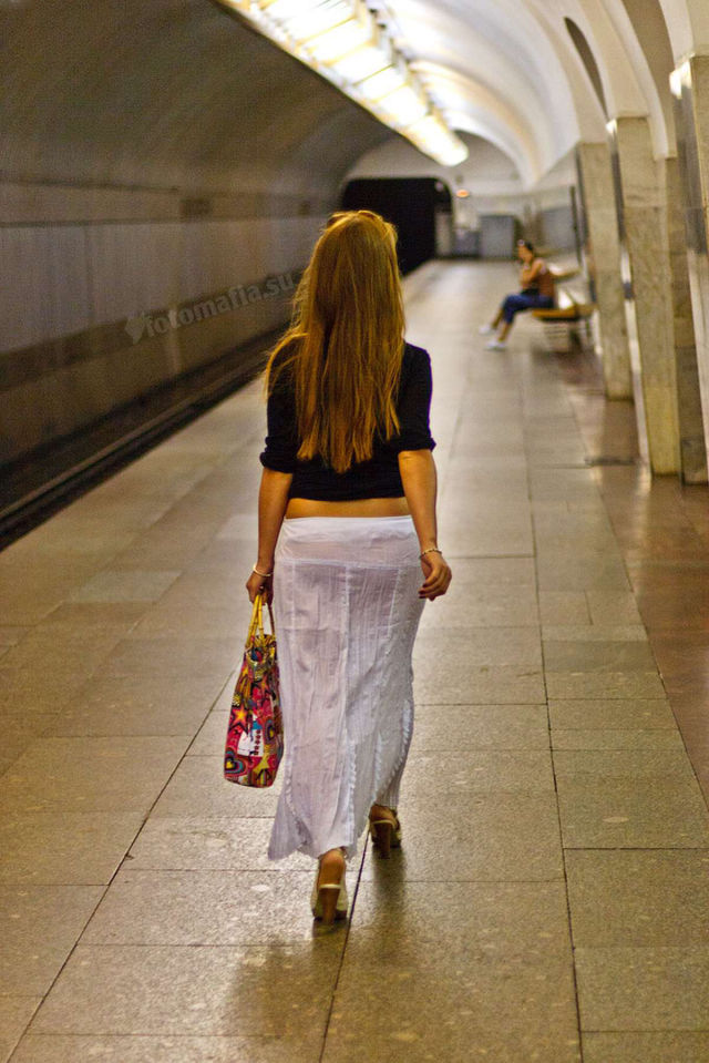 Ladies in See-Through Dresses