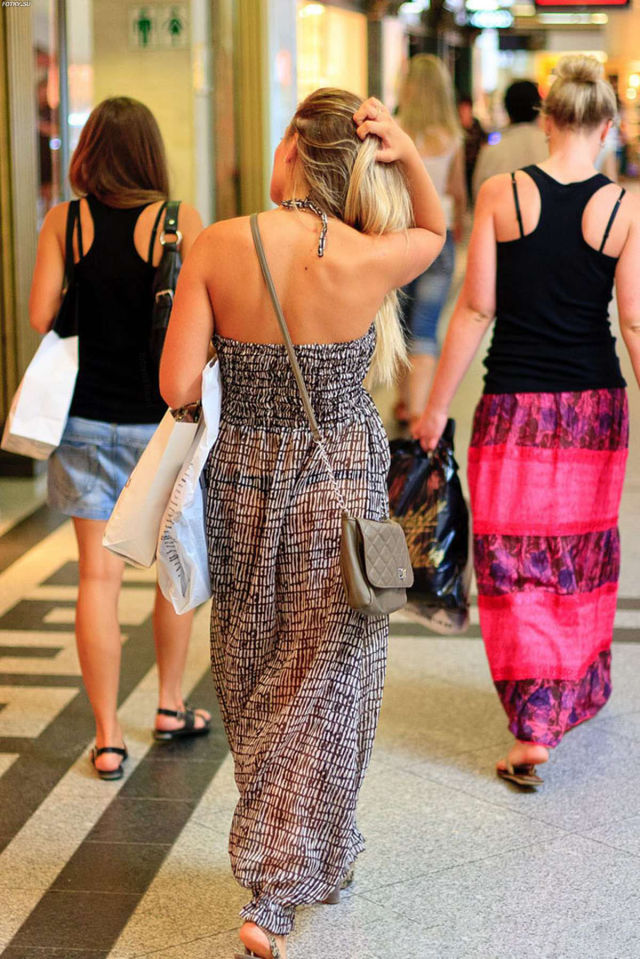 Ladies in See-Through Dresses