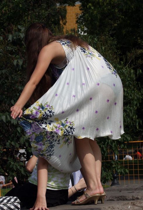 Ladies in See-Through Dresses