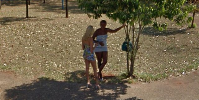 Google Maps Captures Prostitutes on the Streets