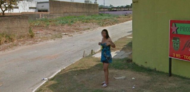 Google Maps Captures Prostitutes on the Streets