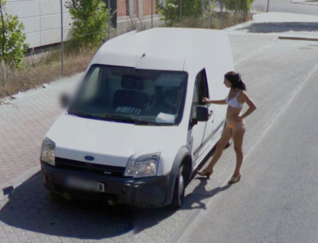 Google Maps Captures Prostitutes on the Streets