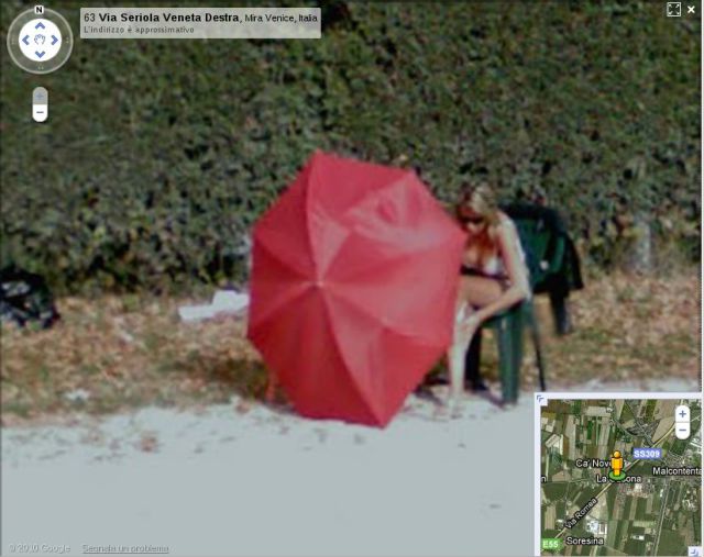 Google Maps Captures Prostitutes on the Streets