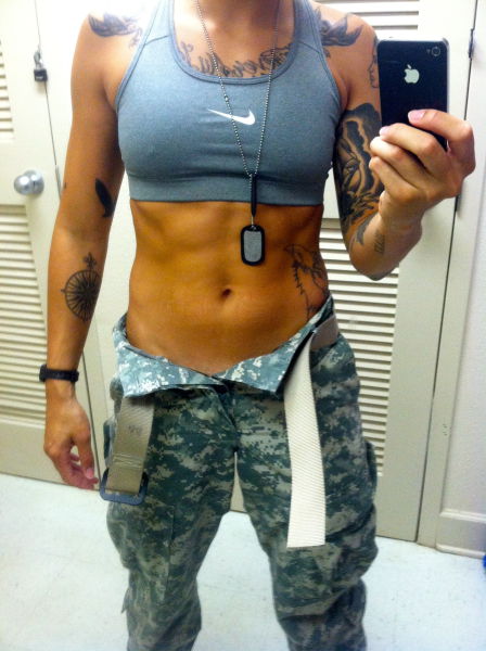 Hot Girls Make Military Uniforms Look Sexy