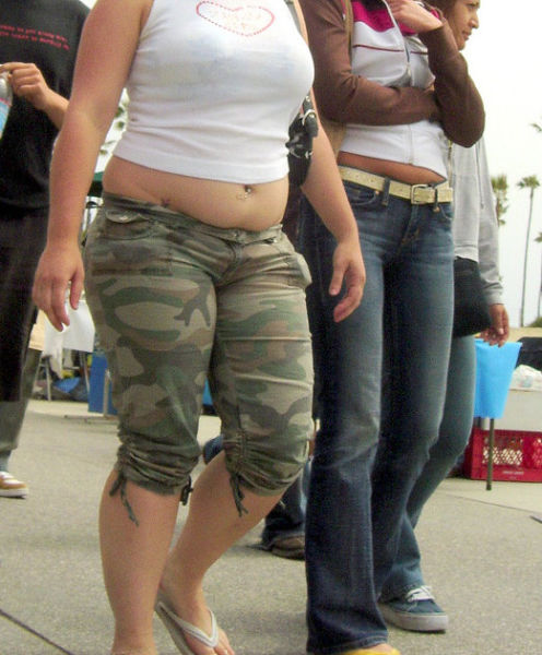 These Ladies Make the Most of Their Muffin-Tops