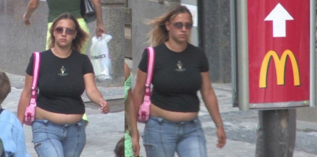 These Ladies Make the Most of Their Muffin-Tops