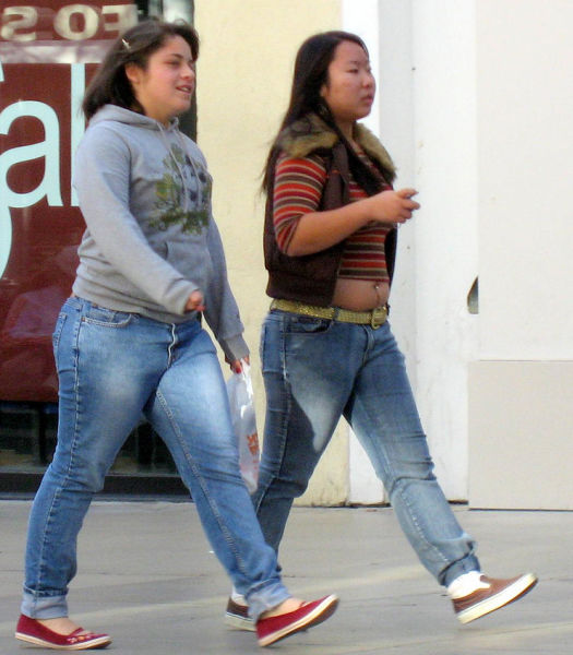 These Ladies Make the Most of Their Muffin-Tops