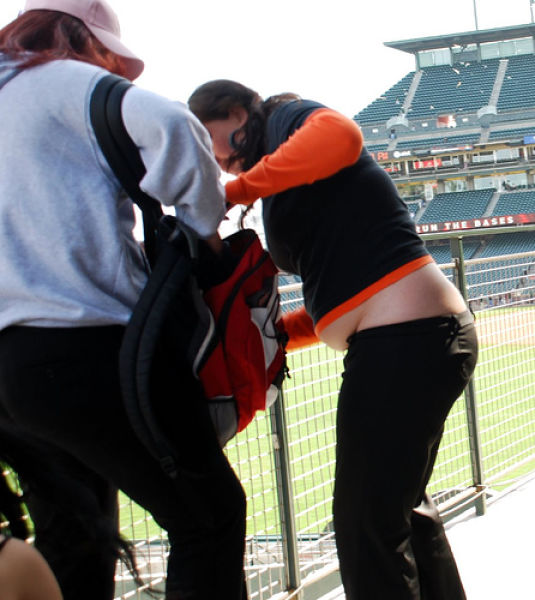 These Ladies Make the Most of Their Muffin-Tops