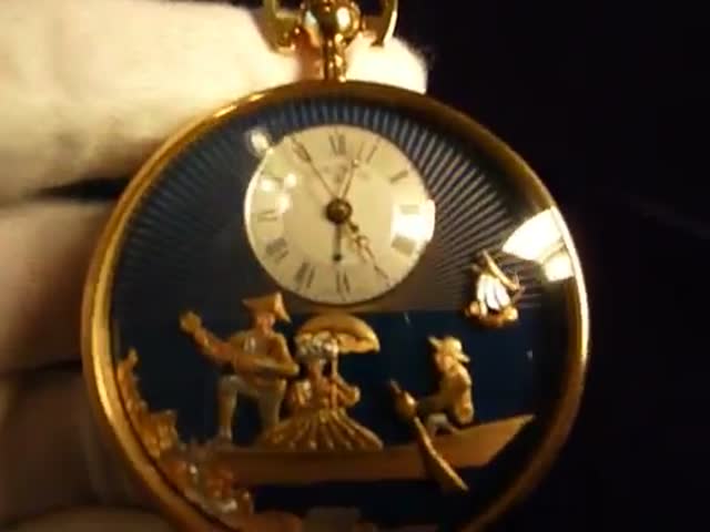 A Reuge Erotic Musical Pocket Watch from the 19th Century (VIDEO)