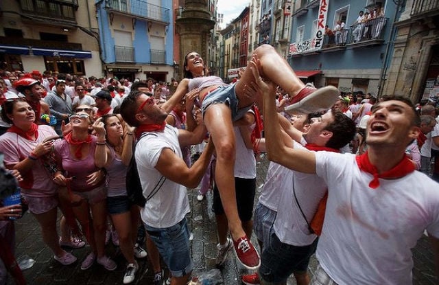 Fun and Craziness at the Annual Street Festival in Spain