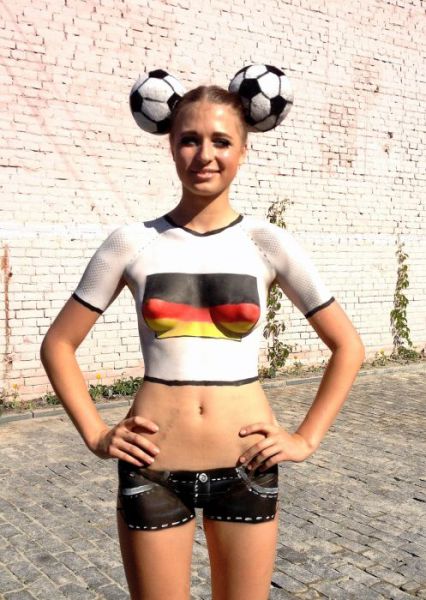 Why Wear Clothes When Body Paint Can Do the Trick