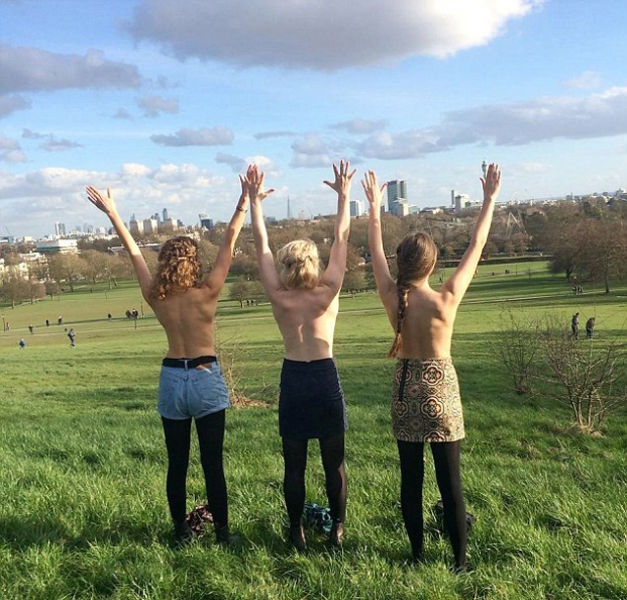 Travel Photos Are Reinvented with the New Topless Twist