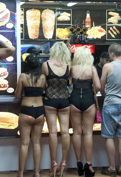 Englishmen Get Drunk and Crazy in Spain