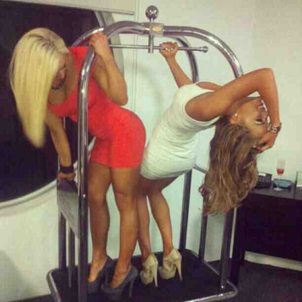 Lookout Boys…Here Come the Babes in Tight Dresses