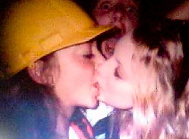 Dudes Watching Drunk Girls Kissing Each Other