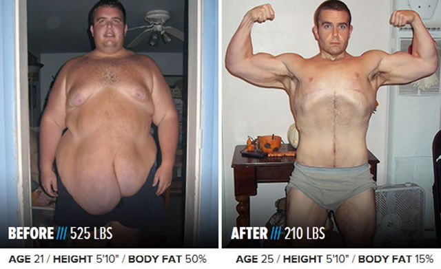 People Who Have Gone from Flabby to Fit