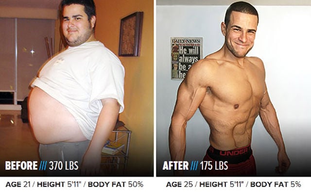 People Who Have Gone from Flabby to Fit