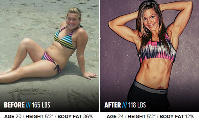 People Who Have Gone from Flabby to Fit