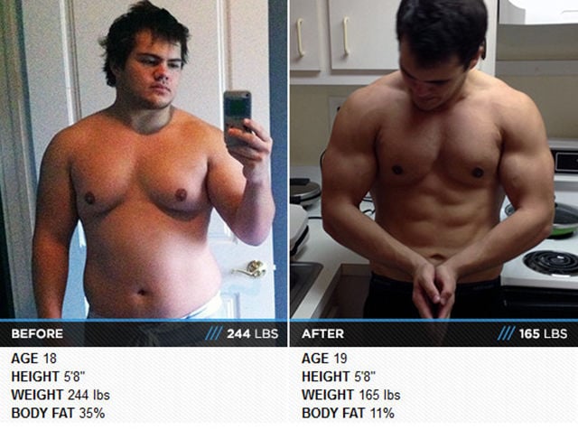 People Who Have Gone from Flabby to Fit