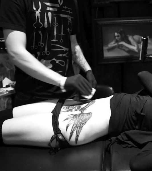 A Totally Creepy Tattoo