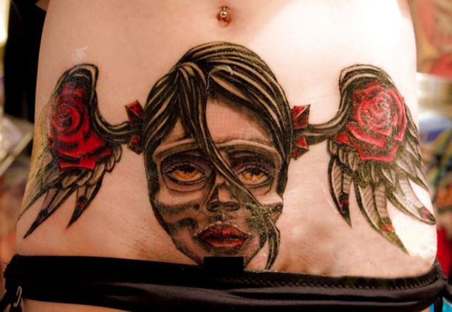 A Totally Creepy Tattoo