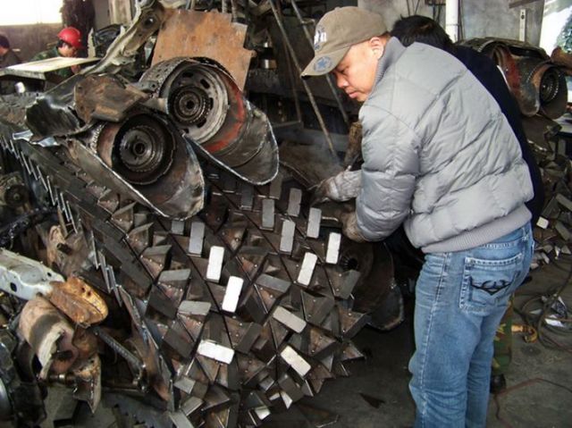 An Incredible Homebuilt Transformers Megatron Tank