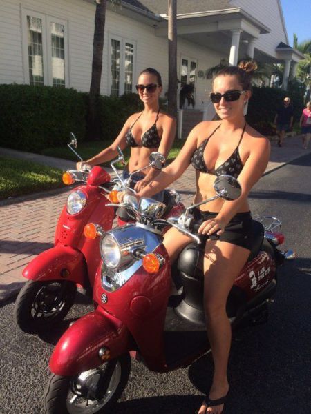 Girls in Bikinis are a Hot Combination