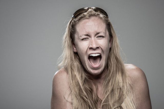 Artistic Portraits of People in Pain