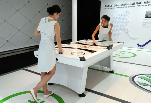 Moscow’s International Automobile Salon Had Lots of Eye-candy for the Men