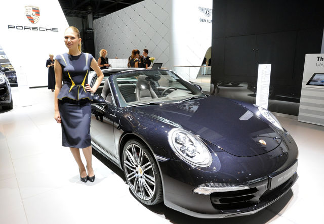Moscow’s International Automobile Salon Had Lots of Eye-candy for the Men