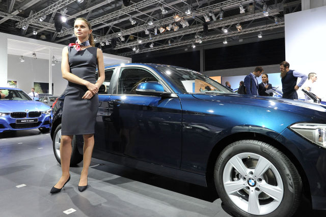 Moscow’s International Automobile Salon Had Lots of Eye-candy for the Men
