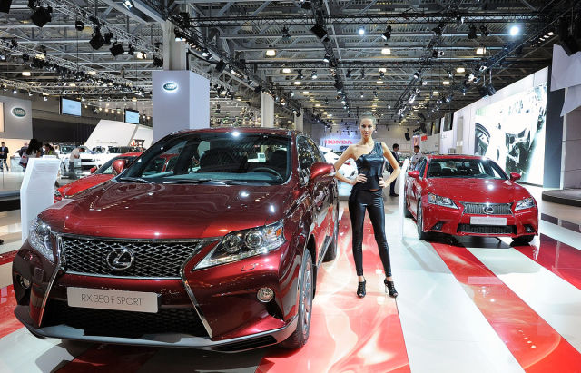 Moscow’s International Automobile Salon Had Lots of Eye-candy for the Men