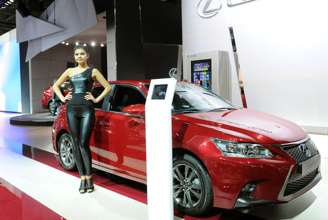 Moscow’s International Automobile Salon Had Lots of Eye-candy for the Men