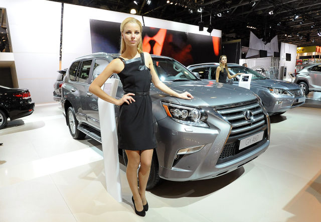 Moscow’s International Automobile Salon Had Lots of Eye-candy for the Men